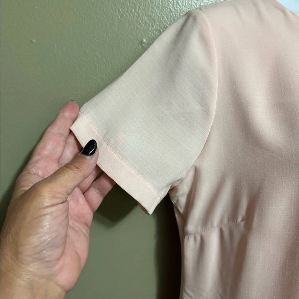 Lulu’s Shift Dress, Sheer‎ Pink, Size M
